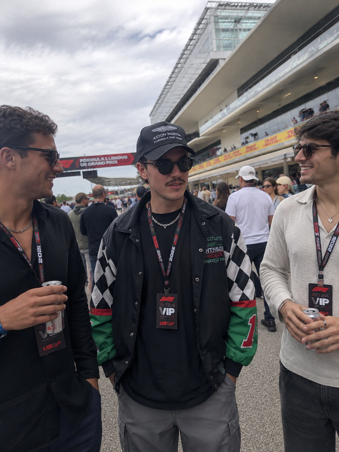 Formula 1 paddock styling at the United States Grand Prix.